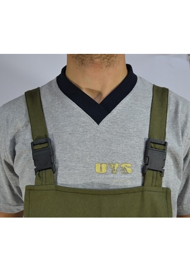 Iş Tulumu Bahçıvan Ilave Dizlikli Haki