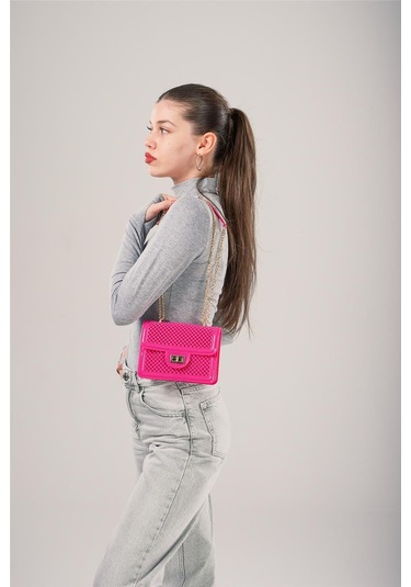 Ççs Kadın 17791 Omuz Ve El Çantası Fuşya