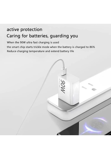Artfulabode 90w Usb Hızlı Şarj Xiaomi 15 14 13 12 11 10 Ultra Redmi Not 12t 13 Pro Eu 1.5m Kablo