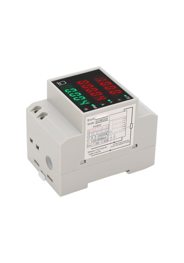 Moveevo Sdm004 Din Raylı Akıllı Enerji Metre: Ac 80-300v 100a, Voltaj/akım/güç/kwh Ölçümü, 1% Doğruluk, Veri Saklama Ve lama Özelliği
