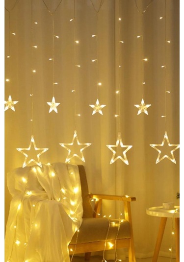 Larimar 3 Metre Yıldız Şekilli Led Işık - 9038334178271lmr Çok Renkli