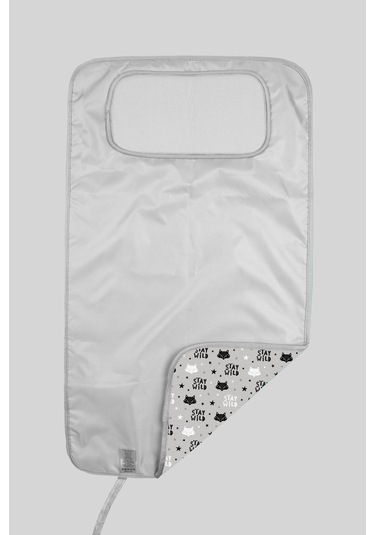 Anne Bebek Bakım Örtüsü Alez Yenidoğan Alt Açma Değiştirme Fox Organizer Pedi Minderi Çift Taraflı