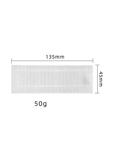 360 S10 Uyumlu Robot Süpürge Hepa Filtre Yan Fırça 6'lı Takımı