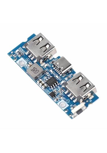 Powerbank Devresi 5v 2.4a Dual Usb Çıkış Type C Micro Usb Giriş