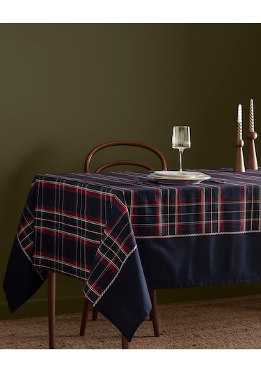 Abella Masa Örtüsü - Lacivert - 160x160 Cm 8682116853606 Lacivert