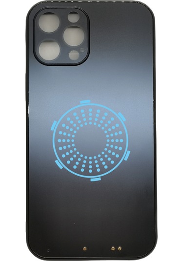 Vkemall  13 Pro Max Uyumlu Model 3: Şarj Edilebilir Pc+tpu Kılıf, Dinamik Işıklı Animasyon, Tam Yönlü Darbe Ve Çarpma Koruması