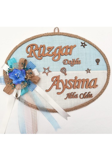 Loradavet Lora Davet Bebek Kapı Süsü, Hastane Kapı Süsü, Duvar Süsü, Bebek (529914010) Çok Renkli