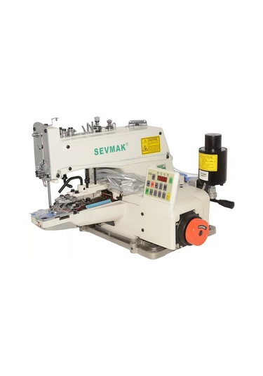 Sevmak SK-1377D Kafadan Motorlu Düğme Dikiş Makinesi