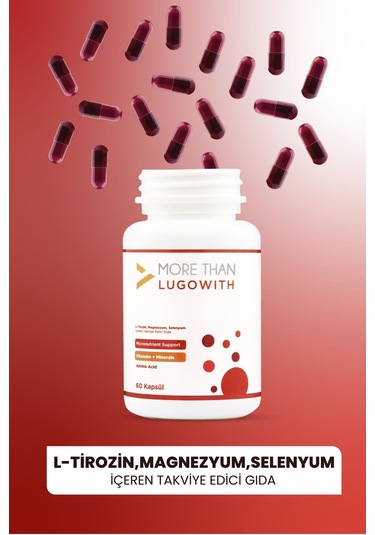 More Than Lugowith 60 Kapsül 2 Adet
