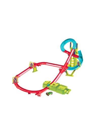 Hot Wheels Neon Yarışlar Çoklu Yarış Heyecanı Pist Seti HPC07