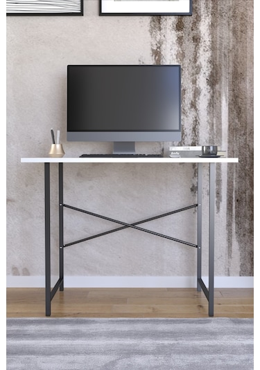 VayAvm Çalışma Bilgisayar Masası 60 x 90 CM Beyaz