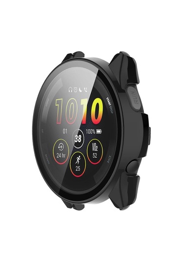 Garmin Forerunner 265 Akıllı Saat İçin Temperli Cam Ekran Koruyuculu Pc Saat Kılıfı