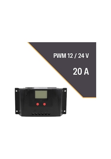 Lexron 20A Pwm Şarj Kontrol Cihazı
