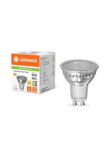 Ledvance Led Par 16 50 36 Dimm 3,7 W 3000k Gu10 P Dimli Led Ampul 4099854457548 Seçenekler