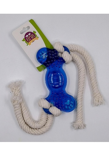 Ans Köpekler İçin İpli Jel Kemik Diş Kaşıma Isırma Oyuncak 48 CM