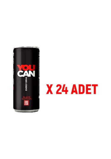 You Can Enerji Içeçeği 24 x 250 ML