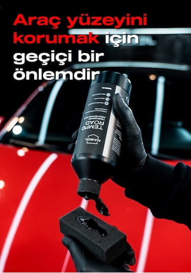 Nasiol Temporoad Geçici Araç Yüzeyi Koruyucu Sıvı Film Geçici Boya Koruma 500 ML Leke Böcek Koruyucu