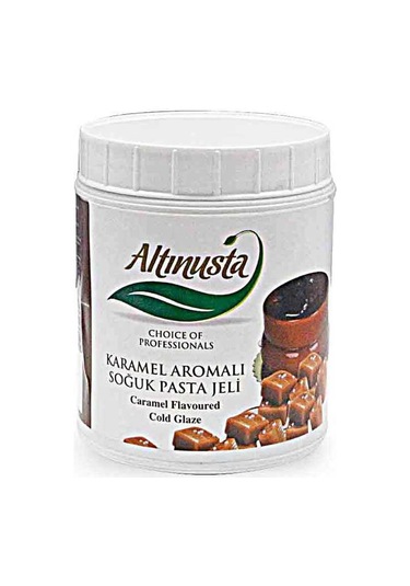 Altınusta Karamel Aromalı Soğuk Pasta Jeli 1 KG
