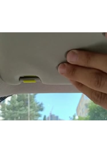 Alfa Romeo 156 Güneşlik Tutucu Klips - 3d