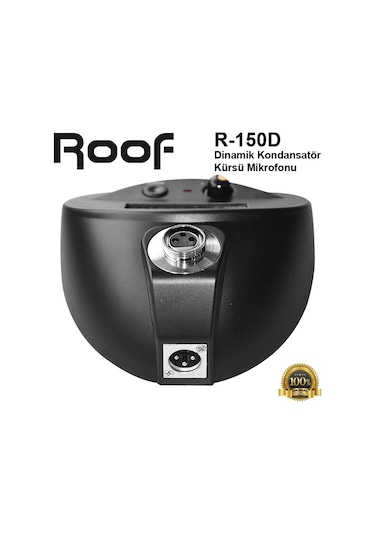 Roof R-150d Dinamik Kondansatör Kürsü Mikrofonu