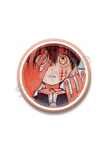 Snapbuy Anime Hanako-kun Pimleri Yugi Amane Yashiro Nene Rozeti Broş Cosplay Aksesuarı Parlak Sarıgül Altın Renk Gül Altın Renk