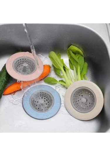 Youmex Mutfak Lavabo Tıkanıklığını Önleyen 11 Cm Filtre - Saç Ve Gıda Artıklarını Tutar, Akışı Kolaylaştırır Yeşil