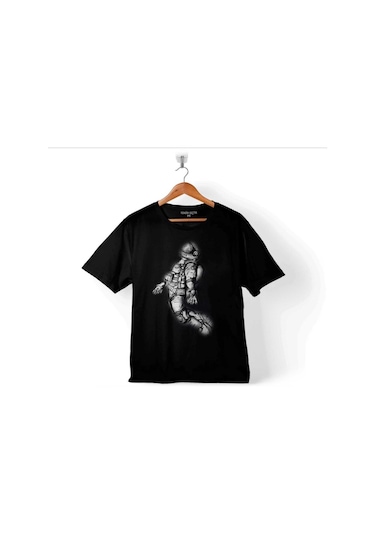 Uçan Astronot Uzay Yolculuğu Cosmos Galaksi Çocuk Tişört (518415971)