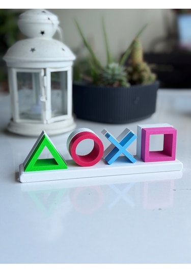 Dekoratif Playstation Aksesuarı ,masa Üstü Playstation Dekoru