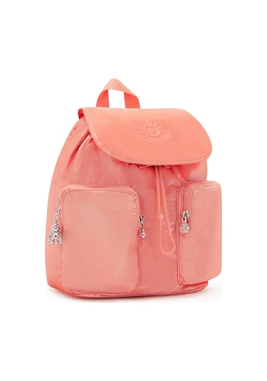 Kıplıng Anto S Küçük Boy Sırt Çantası Pembe Peach Glam Pembe