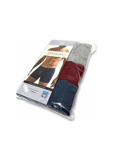 Josejuan 3'Lü Erkek Boxer Koton Likralı Yan Dikişsiz 1001 Beyaz