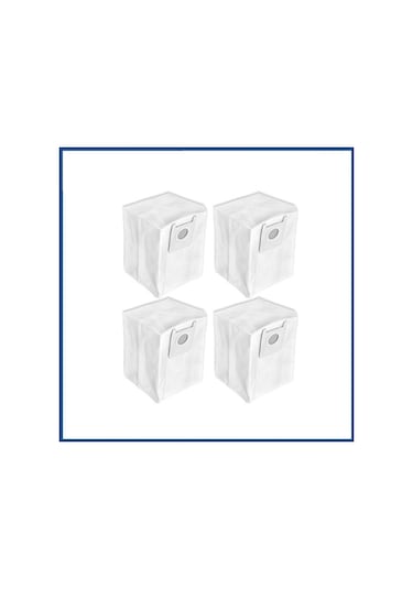 Junzhuodianpu Xclea H60 Robot Süpürge Yedek Parçaları Aksesuarları Yan Fırça Hepa Filtre Paspas Bezi Toz Torbası