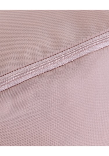 Çiçek Desen Baskılı Hurç - Pudra - 52x28x21 Cm Pudra