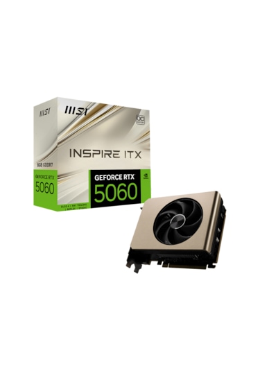 Msı Vga Geforce Rtx 5060 8g Inspıre Itx Oc Rtx5060 8gb Gddr7 128b