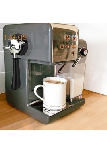 Siyah Kahve Sabotaj Rafı Kendinden Yapışkanlı Basit Kurulum Pratik Kullanışlı Evrensel Kahve Espresso Portafilter Duvar Tutucu Bar İçin L