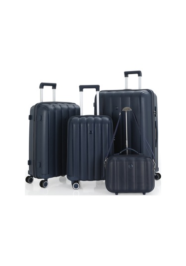 Mçs Polipropilen 4lü Valiz Seti V305 S21yy1000080-set 00008 Lacivert