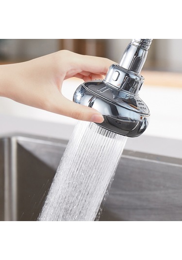 Geeksen 360 Dönebilen Musluk Başlığı Musluk Su Musluğu Genişletici Sıçrama Diğer