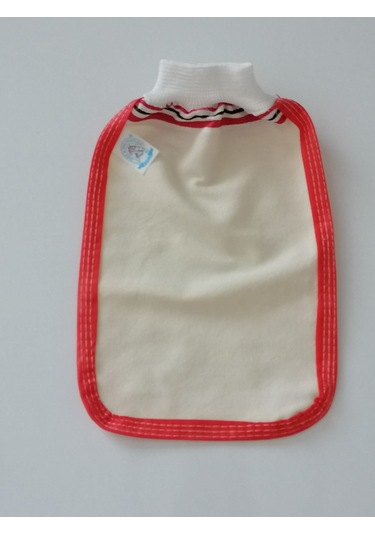 Eker-kırmızı Biyeli Hızlıgiy Kese-banyo Ve Duş Kesesi-lastikli