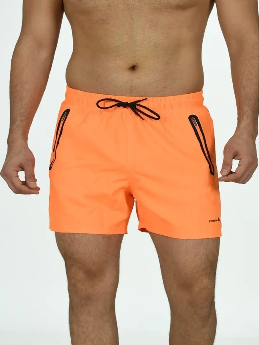 Enrico Ferry Teknik Yüzme Şortu Havuz Mayosu 36653549 Turuncu