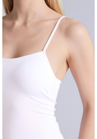 Defacto Regular Fıt Pamuklu Atlet N6090az26spwt34 Beyaz-wt34