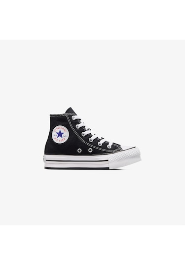 Converse Chuck Taylor All Star Eva Lift Çocuk Siyah Sneaker Düz 372859c Siyah