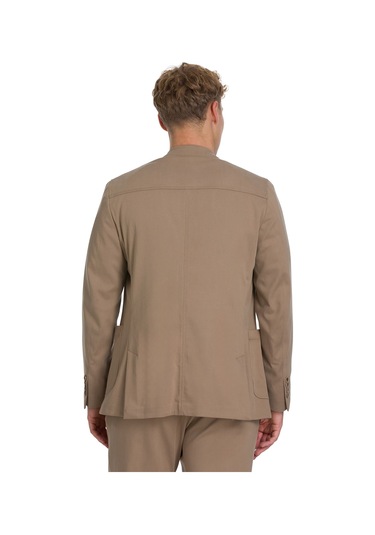 Vizon Regular Fit Mono Yaka Pamuklu Takım Elbise 34354 Vizon