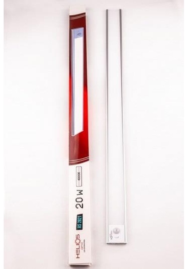 10 Watt 40 Cm Sensörlü Led Bant Armatür - Ilık Beyaz 4000k Hs-2820 Helios Rastlamak