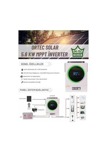 Ortec Vm Iv-5600 5.6kw 48v Mppt Akıllı İnverter