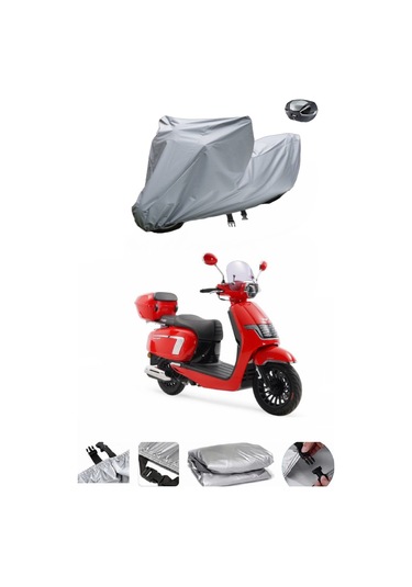 Skyjet Bayberry 125cc Ultra Kalın Su Geçirmez Motosiklet Brandası