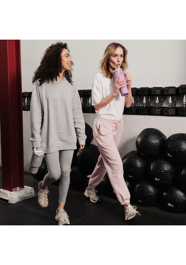 Stanley Quencher H2.o Flowstate Tumbler Pipetli Termos 1.18l Pipetli Matara Pembe