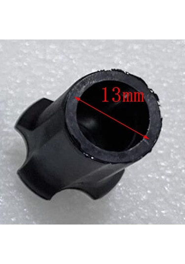 Homyl 4 Adet Sandalye Bacak Ucu Kapakları Kauçuk İç-çap-13mm Siyah