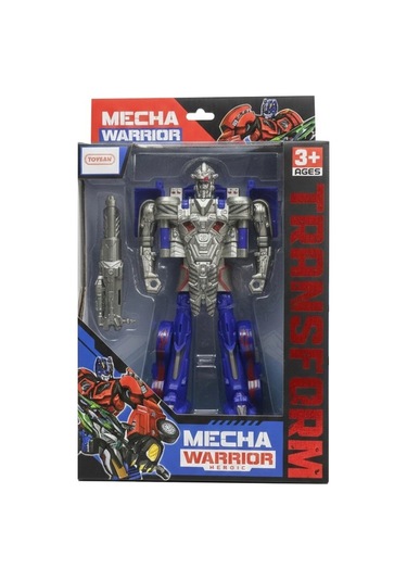 20 Cm Arabaya Dönüşen Transformer Robot 7582