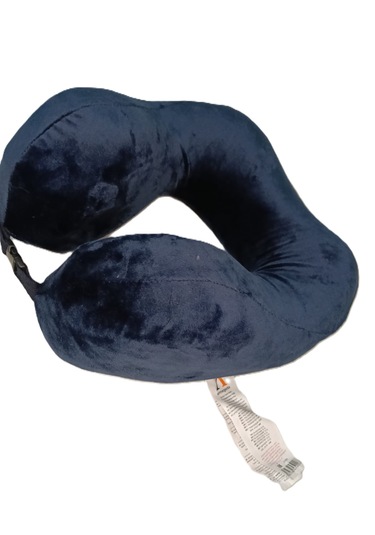 Armegeda Pembe Memory Foam Boyun Destekli Seyahat Yastığı U Şekilli Yastık Lacivert