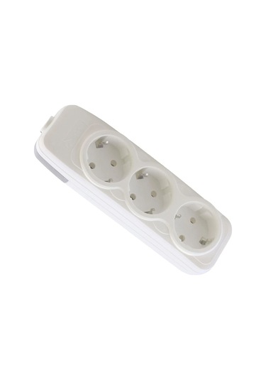 3'lü Grup Priz Topraklı Klemensli Kablosuz