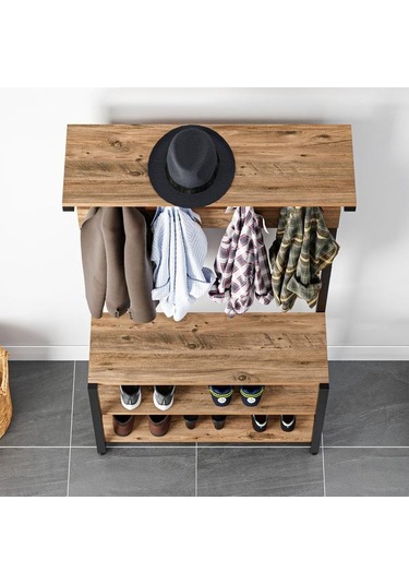 Ceramical Modern Vestiyer - Atlantik Çam Atlantik Çam